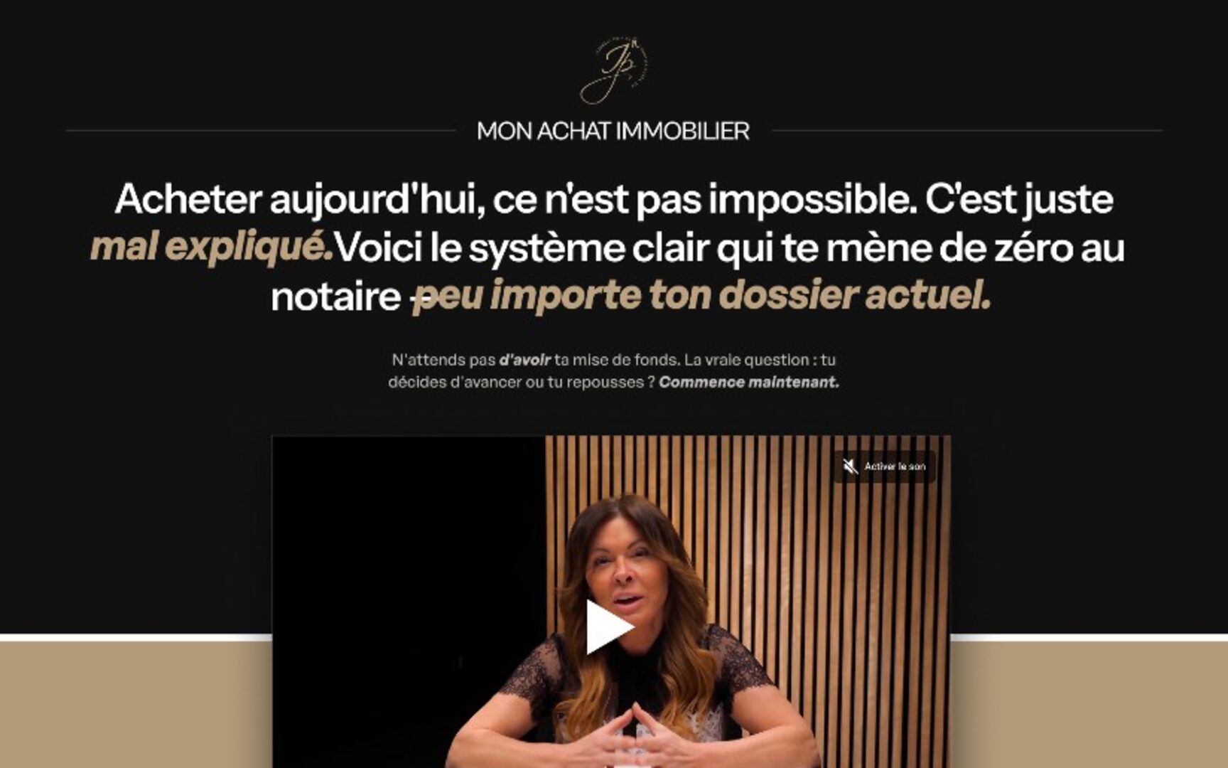 Mon achat immobilier